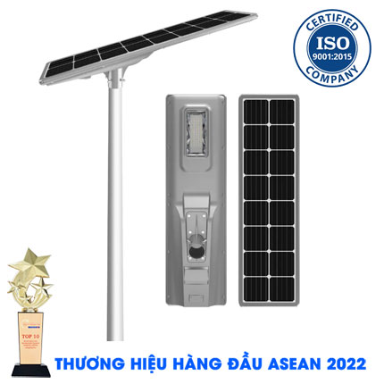 Đèn Đường Blue Carbon BCT-OLF-100W Năng Lượng Mặt Trời