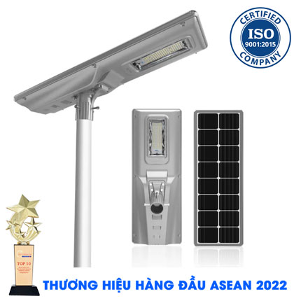 Đèn Đường Blue Carbon BCT-OLF-80W Năng Lượng Mặt Trời