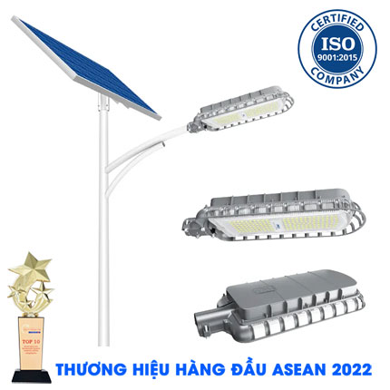 Đèn Đường Blue Carbon BCT-OLK2.0 36W Năng Lượng Mặt Trời