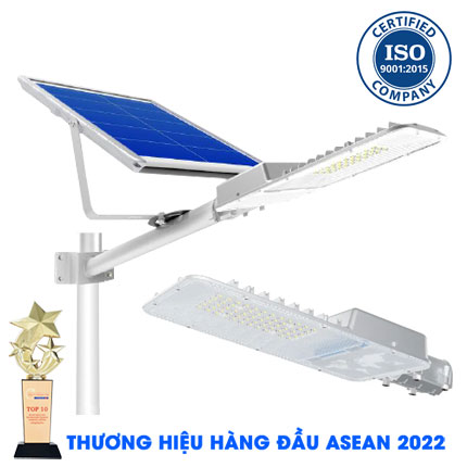 Đèn Đường Blue Carbon BCT-OTJ 1.0 20W Năng Lượng Mặt Trời