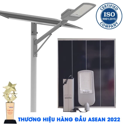 Đèn Đường Cao Cấp 24V Năng Lượng Mặt Trời Pin Rời Chuyên Dự Án Công Trình Quốc Lộ