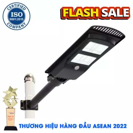 Đèn Đường Liền Thể 100W Năng Lượng Mặt Trời Chống Nước Giá Rẻ