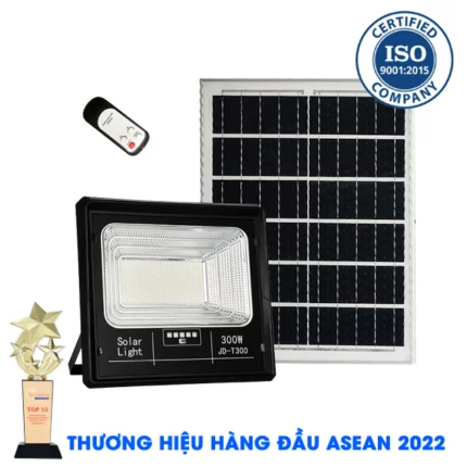 Đèn JD-T300 300W - Đèn Pha Năng Lượng Mặt Trời Jindian Solar Light 300W