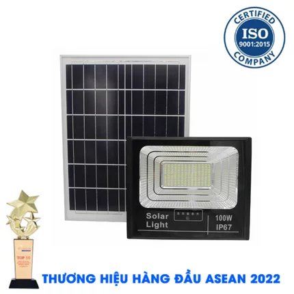 ĐÈN NĂNG LƯỢNG MẶT TRỜI 100W