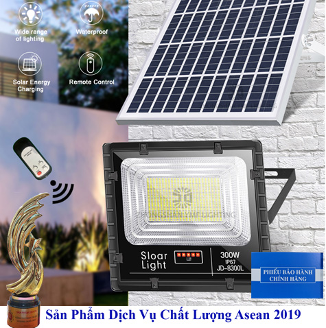 Đèn năng lượng mặt trời 300W JD có tốt không, giá bao nhiêu, mua ở đâu chính hãng