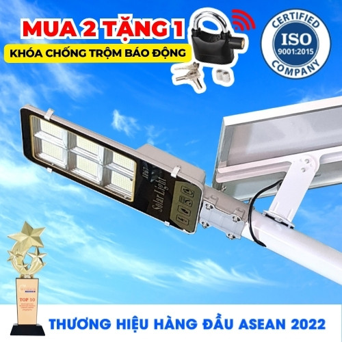 Đèn Năng Lượng Mặt Trời 300W KUNGFU SOLAR Thế Hệ Mới 2023
