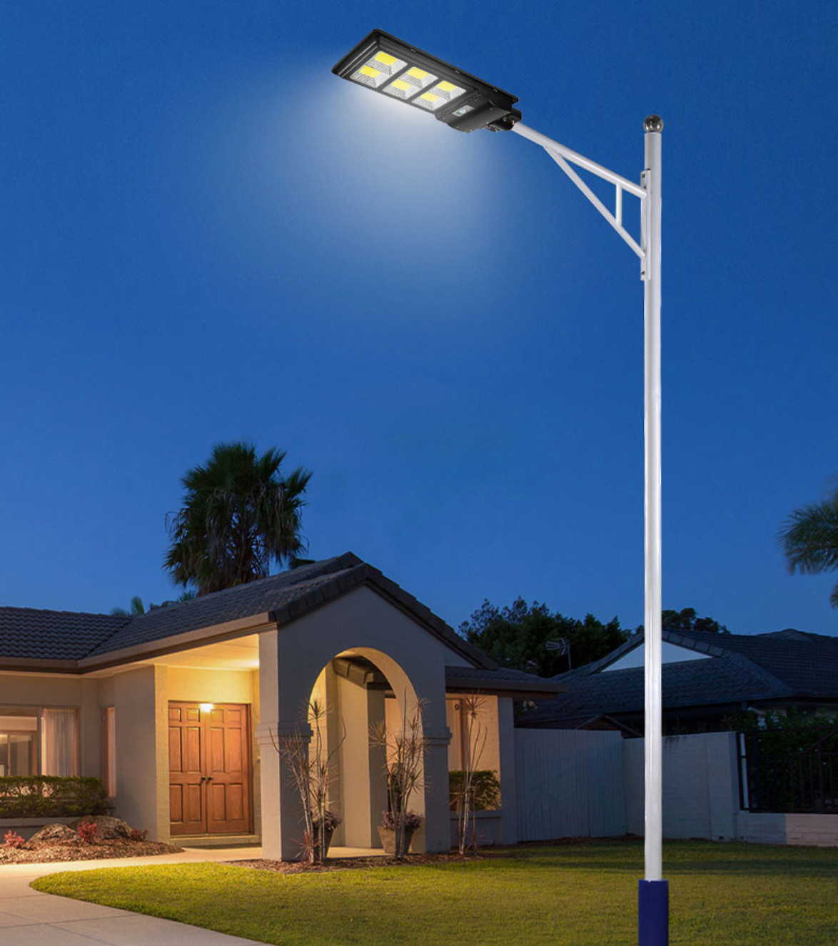 Đèn 300W - Đèn Năng Lượng Mặt Trời Liền Thể 300w Chip Led Cob Công Nghệ Mới