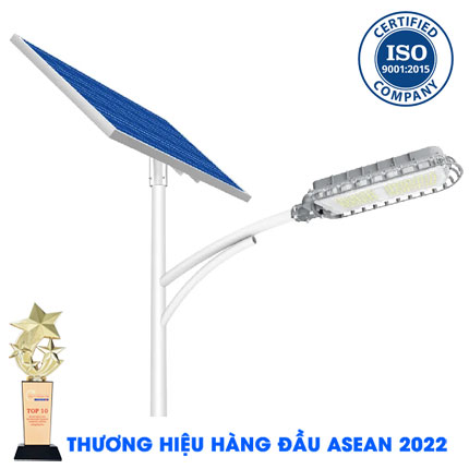 Đèn Đường Blue Carbon BCT-OLK2.0P 56W Năng Lượng Mặt Trời