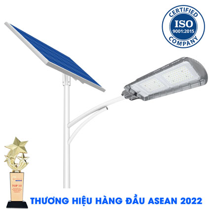 Đèn Đường Blue Carbon BCT-OLK3.0 80W Năng Lượng Mặt Trời