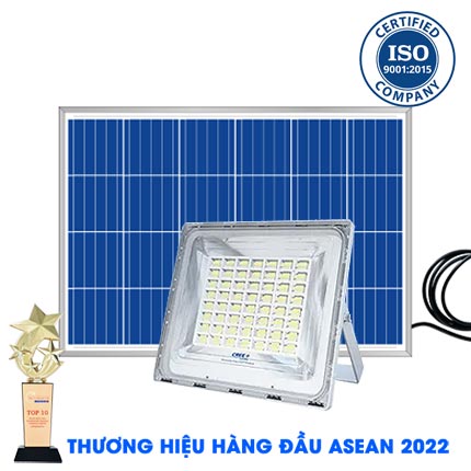 Đèn Pha Blue Carbon BCT-WW6.0 Năng Lượng Mặt Trời LD-500W