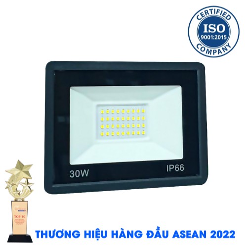 Đèn Pha Led 30W IP66 Chip Led 5054 Kháng Nước Kháng Bụi