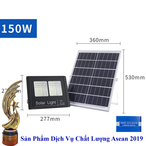 ĐÈN PHA150W NĂNG LƯỢNG MẶT TRỜI.ĐÈN LED HIỂN THỊ PHẦN TRĂM  PIN