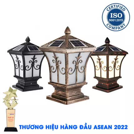 ĐÈN TRỤ CỔNG NLMT TT03