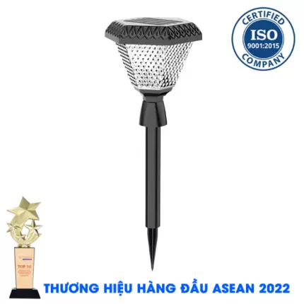 ĐÈN TRỤ NĂNG LƯỢNG MẶT TRỜI CẮM CỎ
