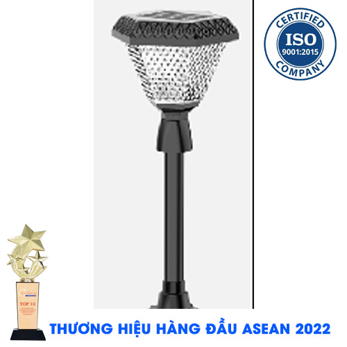 ĐÈN TRỤ NLMT GẮN CỎ