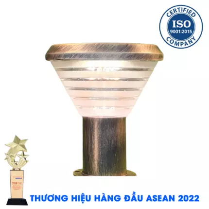 ĐÈN TRỤ TRÒN NĂNG LƯỢNG MẶT TRỜI H280Y (VÀNG )