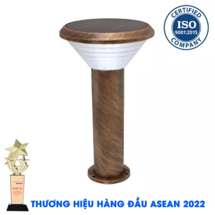 ĐÈN TRỤ TRÒN NĂNG LƯỢNG MẶT TRỜI H580Y (VÀNG )