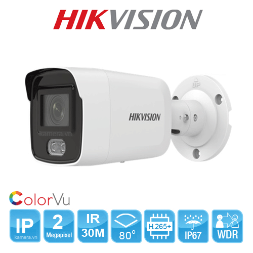 DS-2CD2027G1-L Camera 2MP ColorVu cho hình ảnh màu sắc 24/7