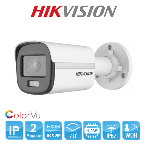 DS-2CD2047G1-L Camera 4MP ColorVu cho hình ảnh màu sắc 24/7