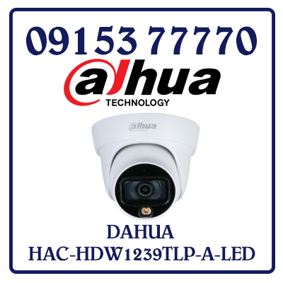 HAC-HDW1239TLP-A-LED Camera Dahua HDCVI 2.0MP Giá Rẻ Nhất