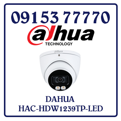 HAC-HDW1239TP-LED Camera Dahua HDCVI 2.0MP Giá Rẻ Nhất