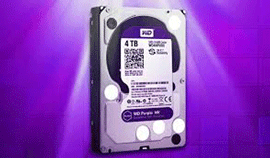 Ổ CỨNG CHUYÊN DÙNG CAMERA WD PURPLE 4TB