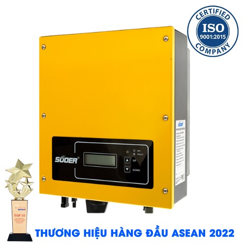 SUOER SSOG3K-DM - INVERTER HỖN HỢP LƯỚI MÀN HÌNH LCD 3KW+MPPT [Chính Hãng]