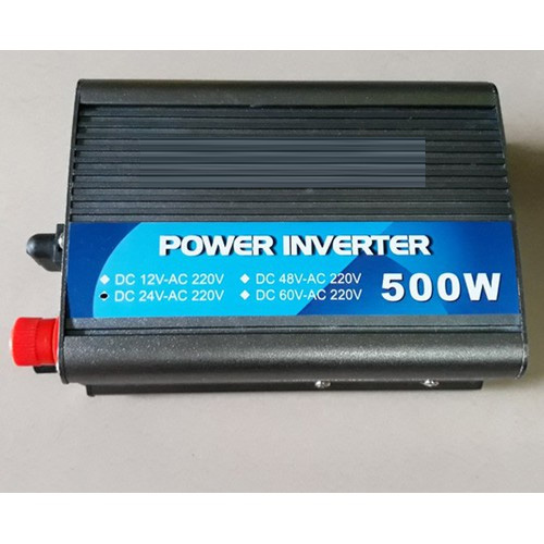 INVERTER POWER BỘ ĐỔI ĐIỆN 24VDC LÊN 220VAC -500W/24V