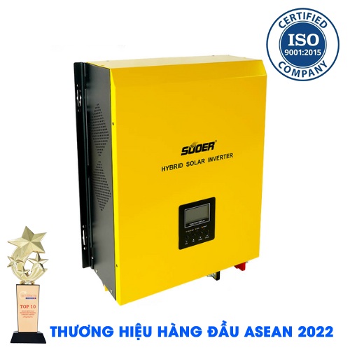 Hybrid Inverter SUOER PL-3KVA Bộ Kích Điện Đổi Điện Tần Số Thấp Sin Chuẩn sạc AC30A MPPT60A [Chính Hãng]