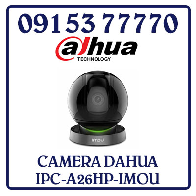 IPC-A26HP-IMOU Camera DAHUA IP Wifi 2.0MP IPC-A26HP-IMOU Giá Rẻ Tặng thẻ Nhớ 32GB