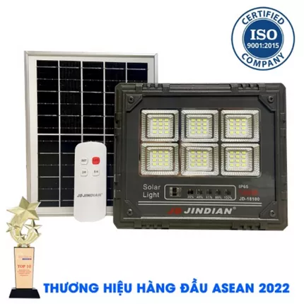 JD-18100 - Đèn Năng Lượng Mặt Trời Jindian JD-18100 Mẫu Mới