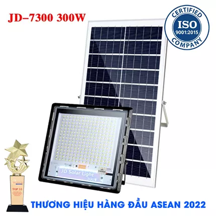 JD-7300 - Đèn Năng Lượng Mặt Trời Jindian 300W JD-7300