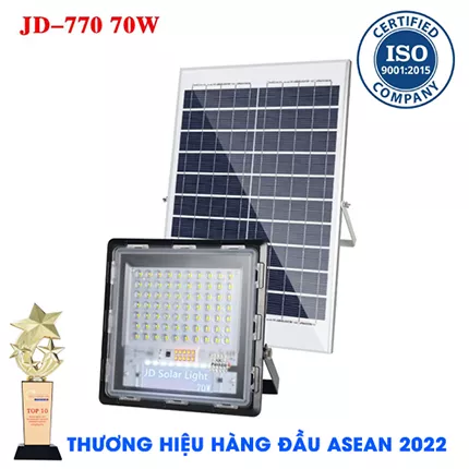 JD-770 - Đèn Năng Lượng Mặt Trời Jindian 70W JD-770