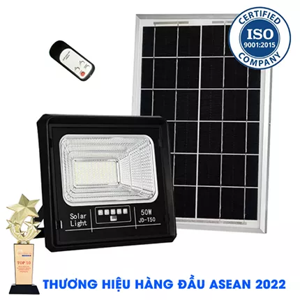 JD-T50 - Đèn Năng Lượng Mặt Trời Jindian 50W JD-T50
