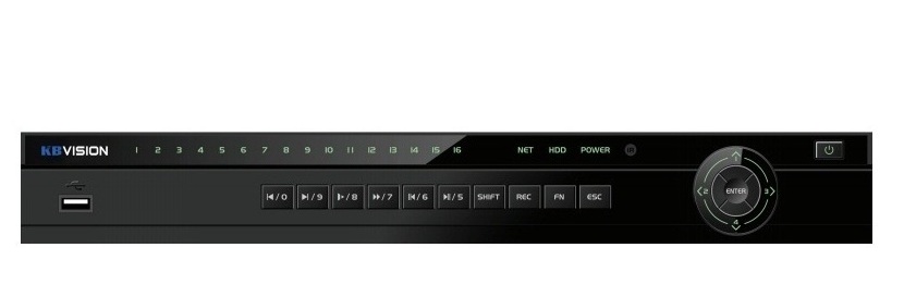 KX-C7216H1 Đầu ghi hình 16 kênh 5 in 1 KBVISION