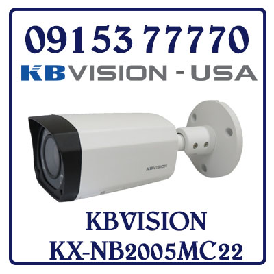 KX-NB2005MC22 Camera KBVISION HD CAMERA CVI NIGHT BREAKER (2.0 MP) KX-NB2005MC22