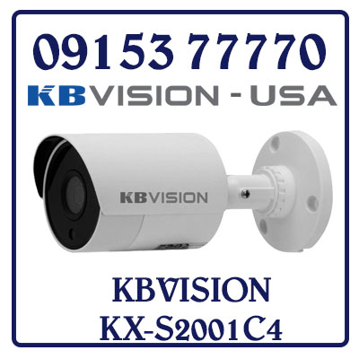 KX-S2001C4 HD ANALOG CAMERA KBVISION 2.0MP STARTLIGHT KX-S2001C4 Giá Rẻ