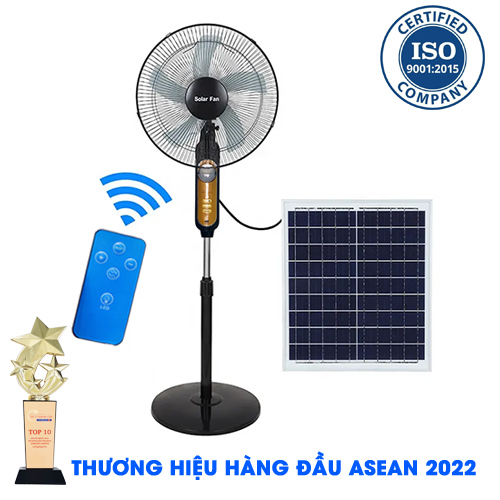 Quạt 25W - Quạt Năng Lượng Mặt Trời Jindian JD 198F 25W