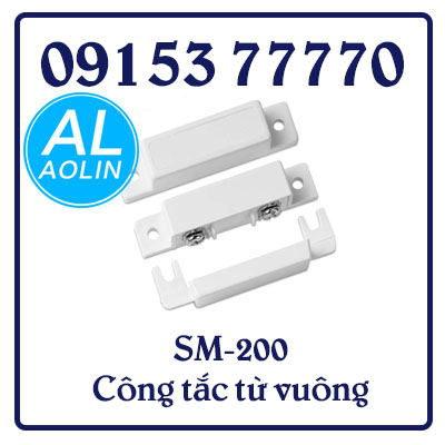 SM-200 Công tắc từ vuông ( Lắp cho cửa nhôm, gỗ, sắt...)