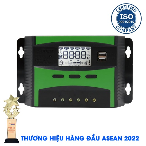 SUOER ST-C1230 30A Bộ Điều Khiển Sạc Năng Lượng Mặt Trời Solar Controller 12V 24V [Chính Hãng]