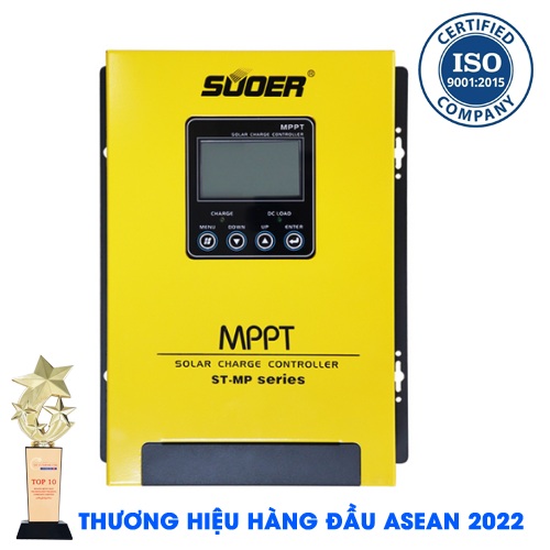 SUOER ST-MP60 60A Điều khiển sạc năng lượng mặt trời MPPT 60Amp 12V 24V 48V [Chính Hãng]