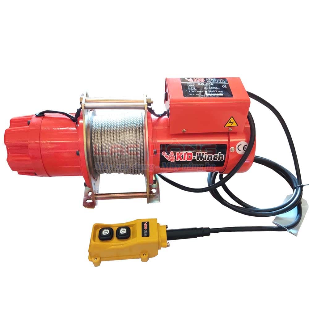 Tời điện mini Kio GG200 200kg-30m 220v