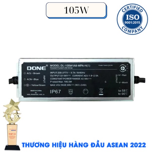 Nguồn LED 105W DONE DL-105W1A8-MPA-H