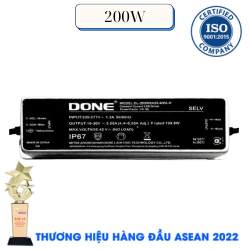 Nguồn LED 200W DONE DL-200W5A5-MPA-H