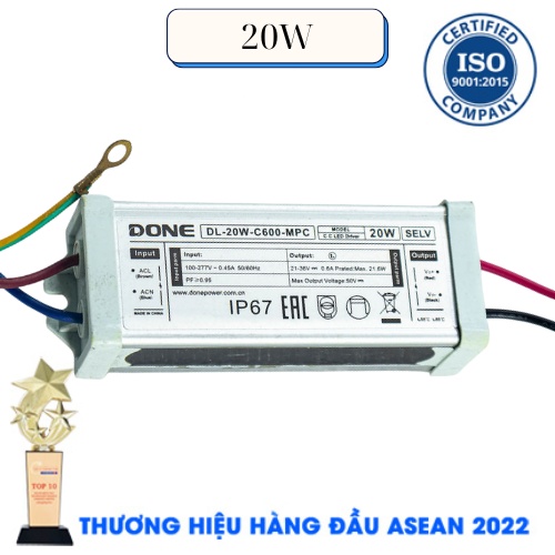 Nguồn LED 20W DONE DL-20W-C450-MPC