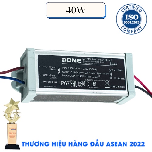 Nguồn LED 40W DONE DLC-50W1A2-MP