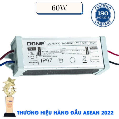Nguồn LED 60W DONE DL-60H-C1200-MPC