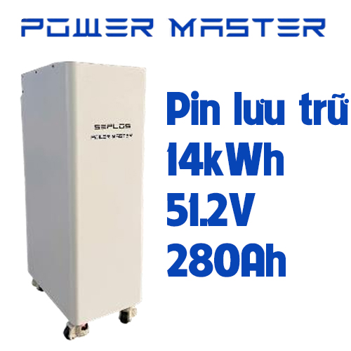 Pin lưu trữ Power Master 51.2V-280Ah