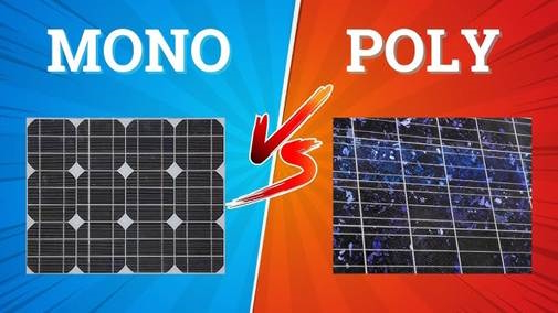 So sánh tấm pin năng lượng mặt trời Mono và Poly chi tiết
