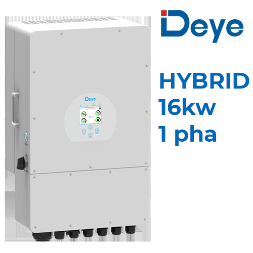 SUN-16K-SG01LP1-EU Hybrid hòa lưới có lưu trữ DEYE 16KW 1 pha